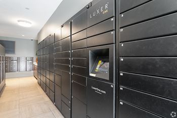 Tech-powered secure package lockers